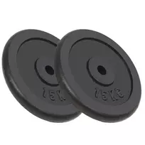 Svoriai, 2vnt., 2x15kg, ketus