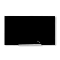 Esselte Stiklinė magnetinė lenta NOBO Impression Pro, plačiaekranė 57", 126x71cm, juoda sp.