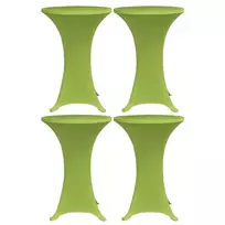 Staltiesės, 4vnt., žalios sp., 60cm, įtempiamos (2x131431)