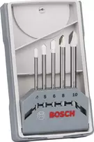 Grąžtas Bosch Grąžtu kompl. plytelems X-Pro Line, 4,5,6,8,10 mm