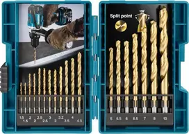 Grąžtas Grąžtų komplektas metalui Makita B-67795; 19 vnt.