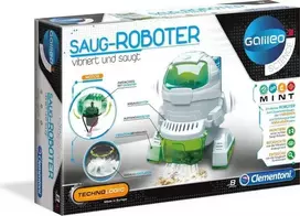 Clementoni robotas siurblys - 59109.1, sukonstruojamas