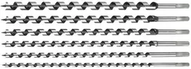 Grąžtas VOREL medienos grąžtų rinkinys, 6 vnt. / 460 mm, 10–20 mm, 22466