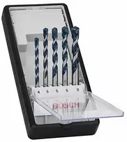 Bosch grąžtų betonui rinkinys ROBUST LINE CYL-5 4; 5; 6; 6; 8 mm, 5 vnt.