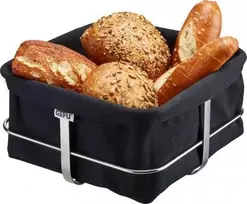 Gefu BRUNCH duonos krepšelis, juodas Gefu
