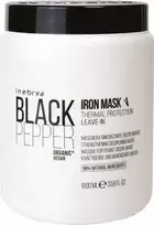 Kaukė plaukams Inebrya Juodas Pepper Iron, 1000 ml
