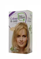 HAIRWONDER Colour & Care plaukų dažai be amoniako, spalva šviesi blondinė 8, 100 ml
