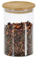 Kesper Indas biriems produktams, stiklas/bambukas, 800 ml, D 10 cm, H 15 cm, vnt