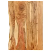 Vonios spintelės stalviršis, 80x52x2,5cm, akacijos masyvas