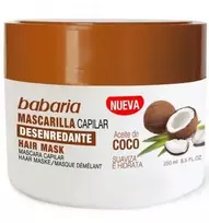 BABARIA Plaukų kaukė su kokosų aliejumi, 250 ml