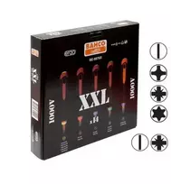 Bahco XXL Izoliuotų atsuktuvų rinkinys ERGO™ 14 vnt - SL2,5/3,0/3,5/4,0/5,5; PH1/2; PZ1/2; T10/15/20; Combi SL5/PZ1, SL6/PZ2 - 1000V VDE