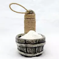 Timo Keramika Keraminis druskos indas pirčiai - statinė 200 ml