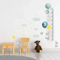 Ūgio matuoklė - Kiškiai ir spalvingi balionai