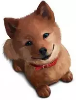 Deco detales Interjero lipdukas Akita Inu 50x70cm