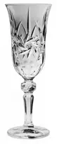 Crystal Bohemia Bohemia taurės šampano 150 ml 6 vnt, Lorey Pinwheel