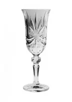Crystal Bohemia Bohemia taurės šampano 150ml 6 vnt Lorey Ribbon