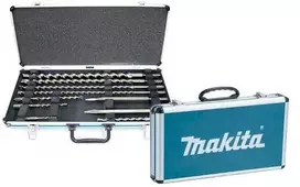 Grąžtas Grąžtų ir kaltų komplektas betonui Makita D-42385; SDS-plus; 10 vnt.