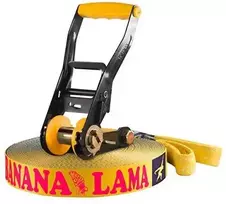 Vokietija Slackline Gibbon Banana Lama TreeWear rinkinys 15m/3,5cm