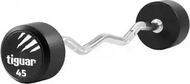 Tiguar Barbell skaldytų tiguar PU 45 kg TI-WLBPU045, Dydis: N / A