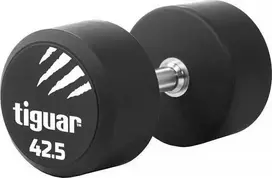 Profesionalus PU svarmuo / hantelis TIGUAR 1–70 kg (Svoris: 42.5kg)