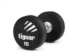 Profesionalus PU svarmuo / hantelis TIGUAR 1–70 kg (Svoris: 10 kg)