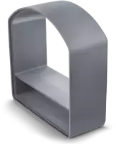 Krosnelės GEFEST 35P/40P/45P/GROM 50/80 išorinė papildoma pakura, 150 mm