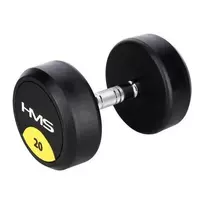 Guminis hantelis HMS HG Pro - 20 kg