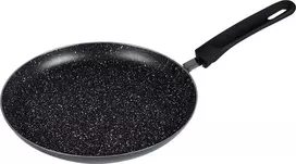 King Hoff Keptuvė Kinghoff juodo marmuro blynų keptuvė, skersmuo 25cm