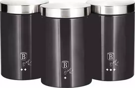 Berlinger Haus 3 VIRTUVĖS KONTEERŲ RINKINYS CARBON PRO METALLIC LINE BH-6718