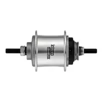 Galinė įvorė Sturmey-Archer RSRF3 Alu 36H 3-speed freewheel/fixed sidabrinis