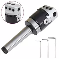 Grąžtas 50mm gręžimo galvutė su MT3 kotu tekinimo staklėms