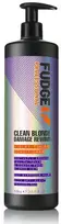 Fudge Professional Clean Skirtas šviesiems plaukams Damage Rewind Violet-Toning Kondicionierius kondicionierius pažeistiems šviesiems plaukams, 1000 ml