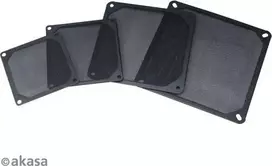 Akasa 120mm ventiliatoriaus dulkių filtras (GRM120-AL01-BK)