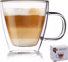 Orion Termo stiklinės 180 ml Dviguba siena Kava Latte