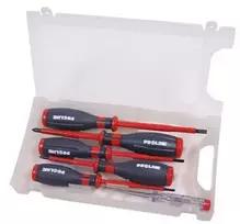 Wkrętaki Elektriniai atsuktuvai „soft-t“ kk23gn 5 vnt. + indikatorius 1000v ce proline