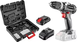 Graphite Akumuliatorinis bešepetinis gręžtuvas Energija + 18V, Li-Ion, 13 mm, baterija 2Ah, įkroviklis, dėklas