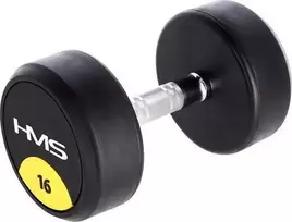 HMS HG PRO gumuotas hantelis 1 x 16 kg