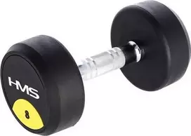 HMS HG PRO gumuotas hantelis 1 x 8kg