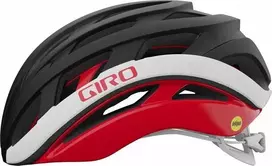 Giro GIRO HELIOS SPHERICAL MIPS kelio šalmas matinis juodas raudonas dydis. M (55–59 cm) (NAUJA)