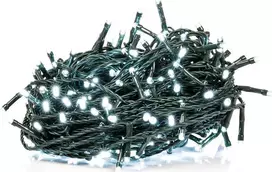 Kalėdų eglutės lemputės Retlux 200 LED šaltai balta
