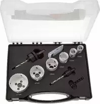 Makita HSS Bi-Metal gręžimo karūnų komplektas 6-dydžiai D-47117