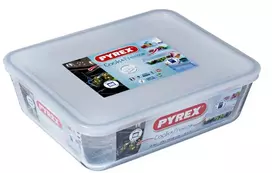Karščiui atsparus stiklinis indas „PYREX Cook & Freeze“ 36741 | 25x19x8 cm, 2.6 l