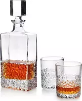 Affek Design EVA FROZEN Grafinas + 6 stiklinės, grafino talpa 810ml, stiklo talpa 310ml