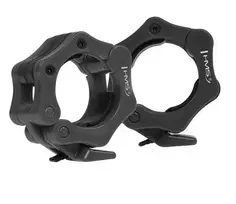 Užraktai štangai HMS ZG1000B, juodi, 2pcs.