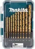 Grąžtas Makita HSS-TiN metalo grąžų rinkinys iš 13 vnt. D-72855