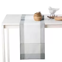 AmeliaHome Staltiesė mėlyna ir balta 30x120 AH Sevran