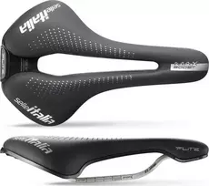 Selle Italia balnas SELLE ITALIA MAX FLITE BOOST GEL SUPERFLOW L (id atitikimas - L3) TI 316 Tube 7, Fiber-tek, juodas (NAUJAS)