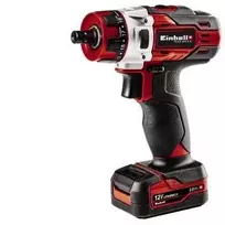 Gręžimo staklės Einhell TE- CD 12 / 1 X- LI 12 V 1 x baterija 2 Ah