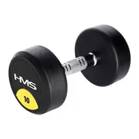 Guminis hantelis HMS HG Pro - 10 kg