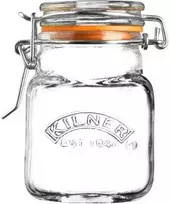 CLIP TOP 70 ml kvadratinis prieskonių indelis / Kilner